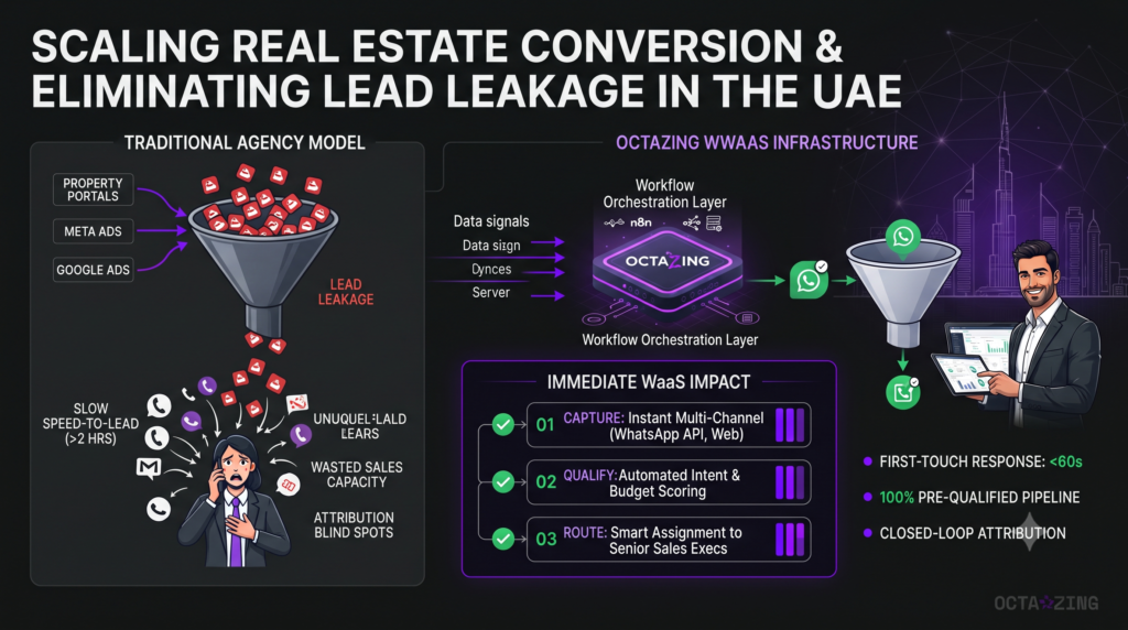 Scaling Real Estate Conversion & Eliminating Lead Leakage in the UAE