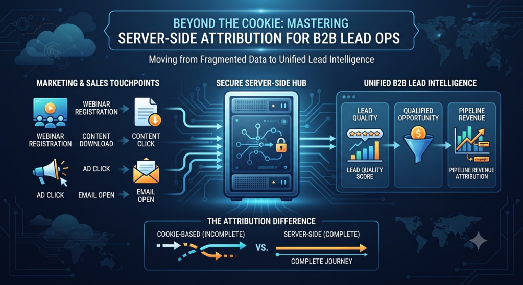 Beyond the Cookie: Mastering Server-Side Attribution for B2B Lead Ops